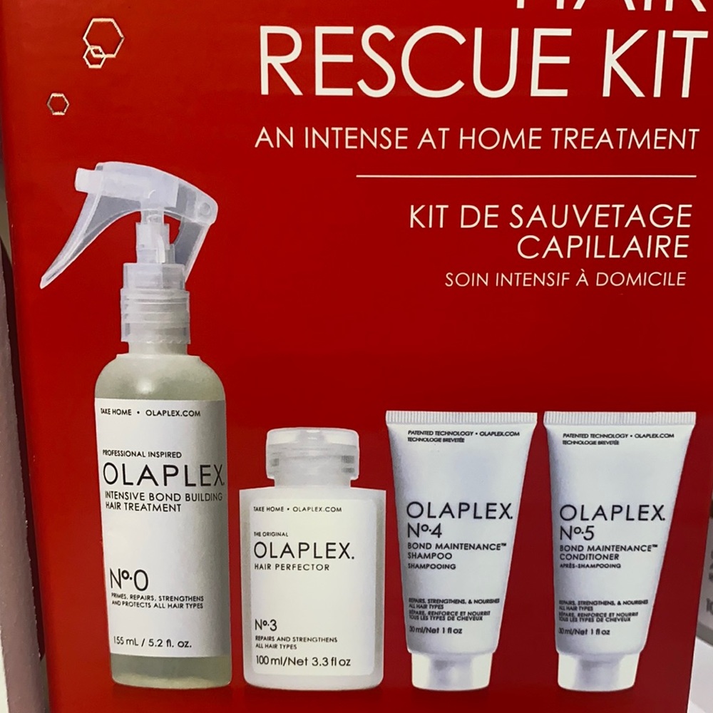 NEW olaplex hair rescue gift kit